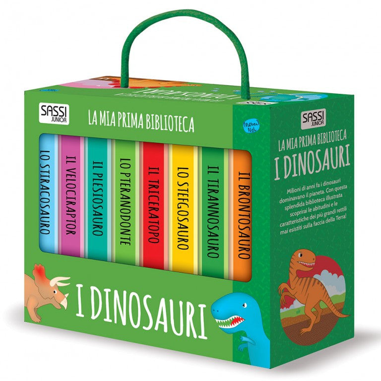 Libri cartonati La mia prima biblioteca I dinosauri – Jocando